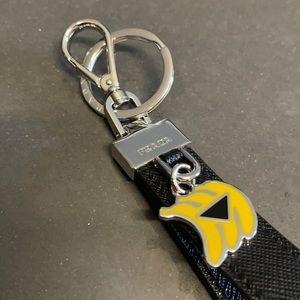 Prada Portachiavi Pelle Key Ring